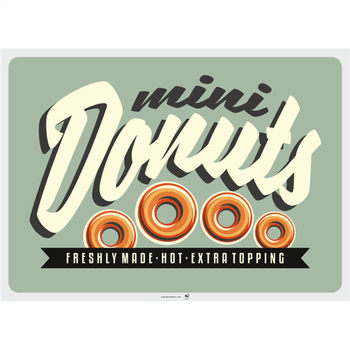 Set de table 31x43 cm VINTAGE GLACES ET DESSERTS - Carton de 2000 unités