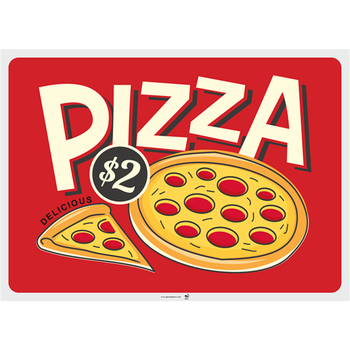 Set de table 31x43 cm VINTAGE PIZZERIA - Carton de 2000 unités