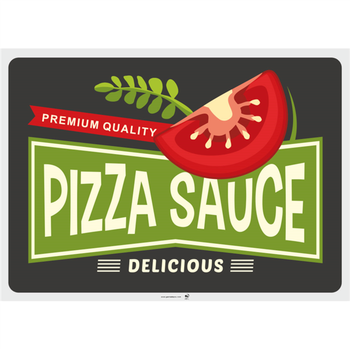 Set de table 31x43 cm VINTAGE PIZZERIA - Carton de 2000 unités