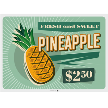 Set de table 31x43 cm VINTAGE JUS DE FRUITS - Carton de 2000 unités