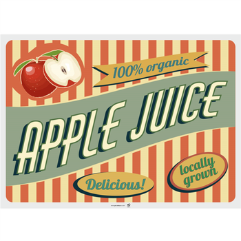 Set de table 31x43 cm VINTAGE JUS DE FRUITS - Carton de 2000 unités