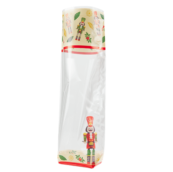 Sachet avec fond carton CASSE-NOISETTE 100 x 220 mm - carton de 1000 unités