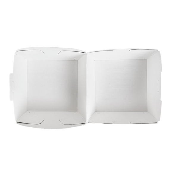 Coque burger large extra haute en carton nano-micro NOIRE 14.4x13.6x11.5 cm - carton de 500 unités