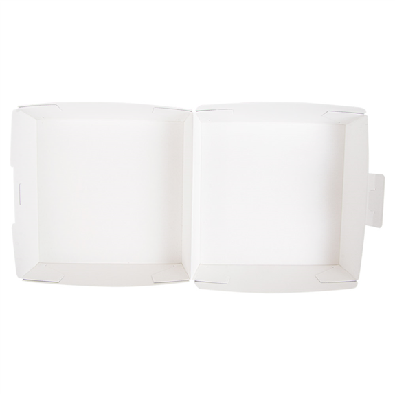 Coque burger extra large en carton nano-micro NOIRE 17.8x16.8x7.8 cm - carton de 300 unités