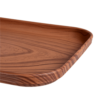 Plateau fast food 17 x 23.9 cm imitation BOIS