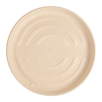 Assiette en Bagasse pour Pizza - 35.7 x 3.3 cm - carton de 150 unités