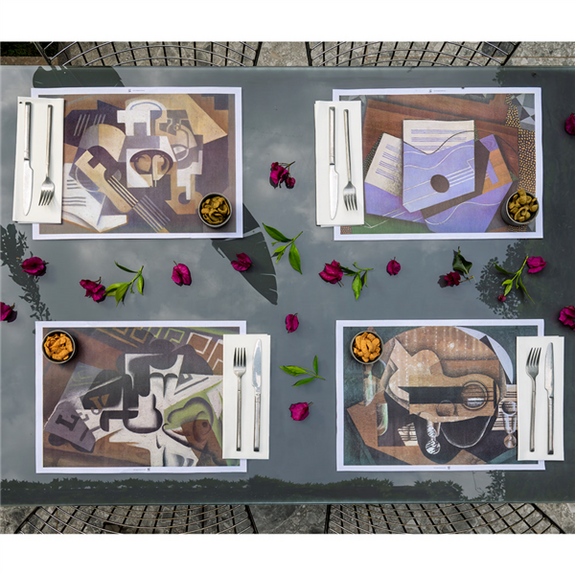 Set de table 31x43cm AVANT-GARDISTES - Carton de 2000 unités - Assortiment de 4 modèles