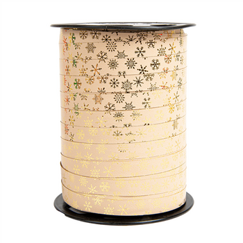 Bolduc miroir SNOW OR 10 mm x 225 m - Vendu à l'unité