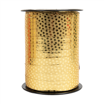 Bolduc miroir STARS OR 10 mm x 225 m - Vendu à l'unité