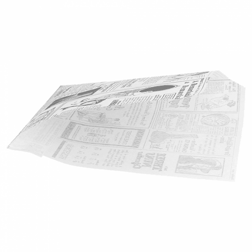 Sac burger Times ouvert sur 2 côtés 13 x 14 cm - 18 packs de 1000 unités