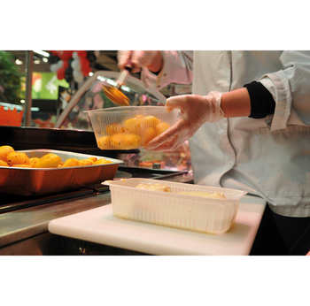 Barquette thermoscellable en PP - 250 ml - carton de 1200 unités