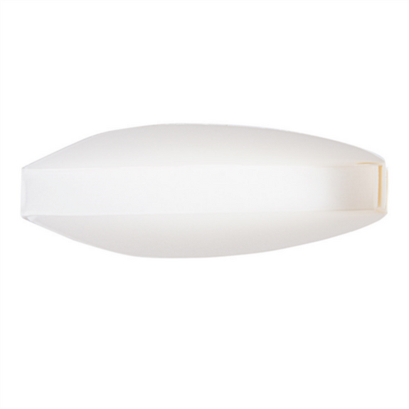 Support pour Tacos mexicain en carton ondulé nano micro BLANCHE - 15x2x7 cm - carton de 1200 unités