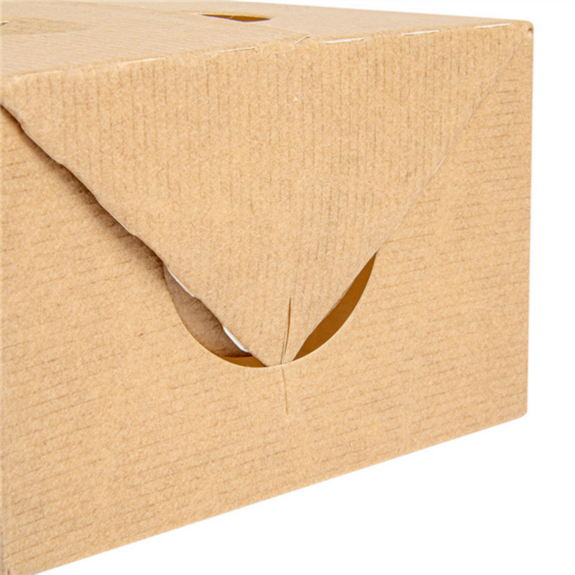 Boîte Take Away en carton kraft 1 litre - Carton de 300 unités