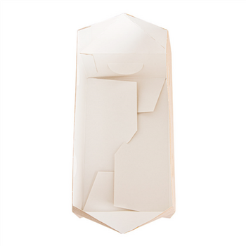 Boîte Take Away en carton kraft 1 litre - Carton de 300 unités