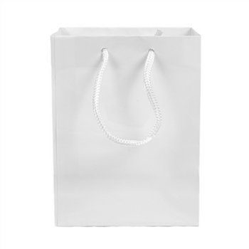 Sac boutique avec anse 12+7x16 cm  Kraft -  Carton de 100 unités