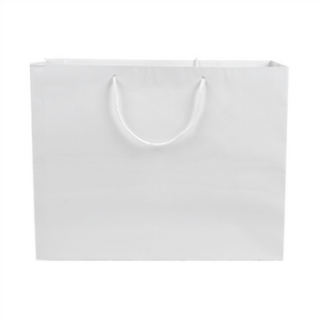 Sac boutique avec anse 40+15x32 cm  Kraft -  Carton de 100 unités