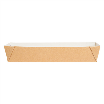 Barquette KRAFT ThePack 30x7x5cm - carton de 200 unités