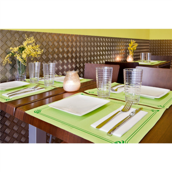Set de table 31x43cm VERT ANIS PASTEL - Carton de 2000 unités