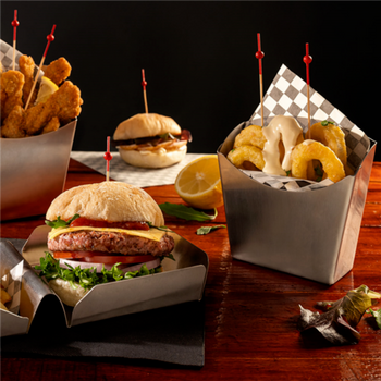 Pique en bambou boule ROUGE 12 cm - pack de 100 unités