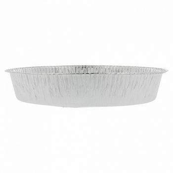 Plat à tarte en aluminium - diam : 22.8x3.9(h)cm - 1360ml - Carton de 600 unités