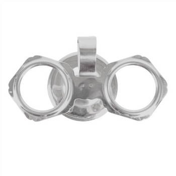 Porte cornets à glace en inox 11 x 7.5 cm