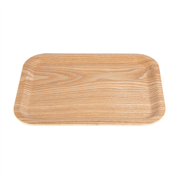 Plateau fast food en BOIS 32 x 24 cm