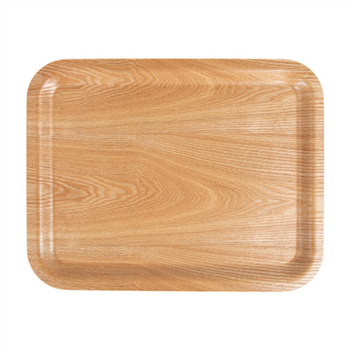 Plateau fast food en BOIS 36 x 28 cm