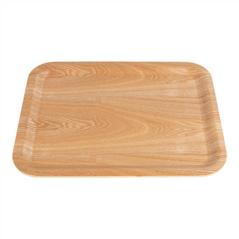 Plateau fast food en BOIS 36 x 28 cm