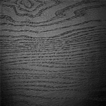 Plateau en bois noir avec poignées 40x29.5x4.5 cm - vendu à l'unité