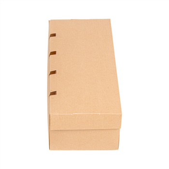 Coque Panini en carton nano-micro KRAFT 24x10x7 cm - carton de 400 unités
