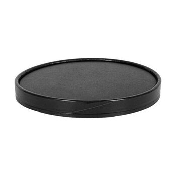 Couvercle en carton NOIR pour boîte à salade en carton 500 - 750 et 1000 ml - carton de 300 unités