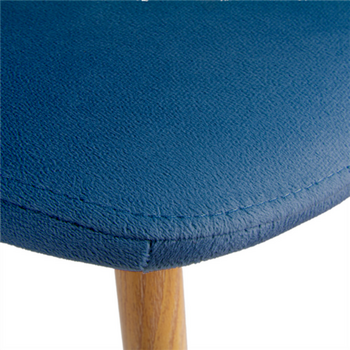 Chaise Supra Tek Bleu marine velours - Carton de 4 unités