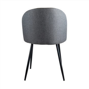 Chaise Supra Tek GRIS polyester - Carton de 4 unités