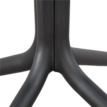 Table carrée NOIRE en PP - Carton de 1 unités