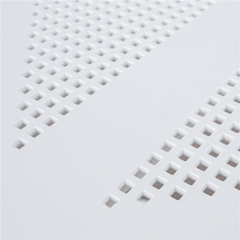 Table carrée BLACNHE en PP - Carton de 1 unités