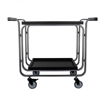 Chariot à liqueurs noir mat - Carton de 1 unités