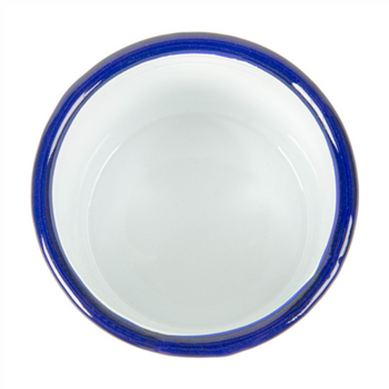 Pot droit en fer émaillé BLANC 350 ml 8 x 8 cm- paquet de 6 unités