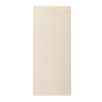 Serviette Soft kangourou 33x40cm texture Fil SABLE - Carton de 700 unités