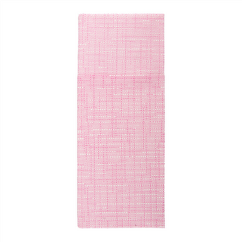 Serviette Soft kangourou 33x40cm texture Fil FUCHSIA - Carton de 700 unités