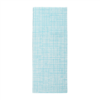 Serviette Soft kangourou 33x40cm texture Fil TURQUOISE - Carton de 700 unités