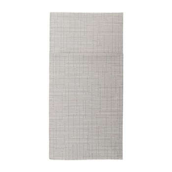 Serviette Soft kangourou 40x40cm texture Fil GRIS- Carton de 700 unités