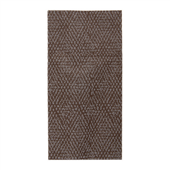 Serviette Soft Kangourou voie sèche 40x40 cm 1/8 Keiko CHOCOLAT - carton de 700 unités