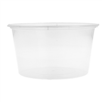 Pot traiteur transparent 475 ml 11.5 x 6.5 cm - carton de de 500 unités