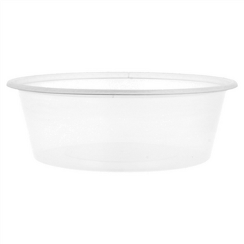 Pot traiteur transparent 225 ml 11.5 x 3.7 cm - carton de de 500 unités