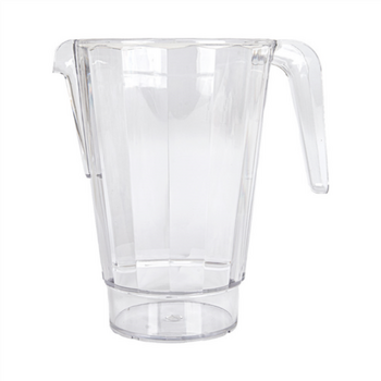 Pichet transparent empilable en SAN 1500 ml - Carton de 12 unités