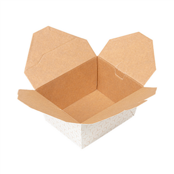 Boîte américaine étanche en carton nano-micro CUBE 780 ml - carton de 500 unités
