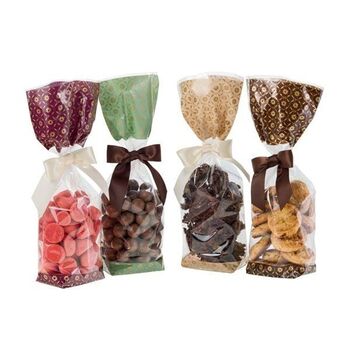 Sachet avec fond rigide GOURMET CAFE 120 x 275 mm - carton de 1000 unités