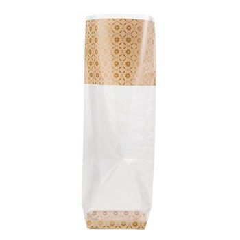 Sachet avec fond rigide GOURMET CAFE 120 x 275 mm - carton de 1000 unités