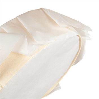Anneau de cuisson en bois avec papier siliconé 600 ml - 14x4cm - carton de 100 unités