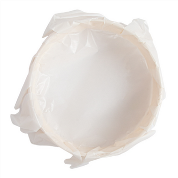 Anneau de cuisson en bois avec papier siliconé 600 ml - 14x4cm - carton de 100 unités